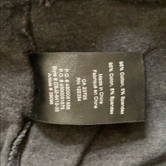 Aritzia Talula Dark Gray Leggings - Size XS - Picture 6 of 6